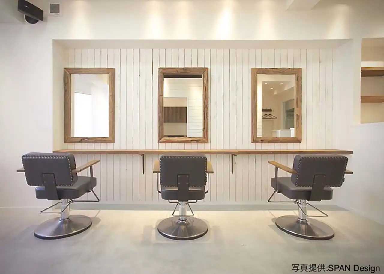 オシャレで使いやすい！美容室の内装業者を選ぶ6つのポイント | 美容室は狭いと内装費が安くなるのか