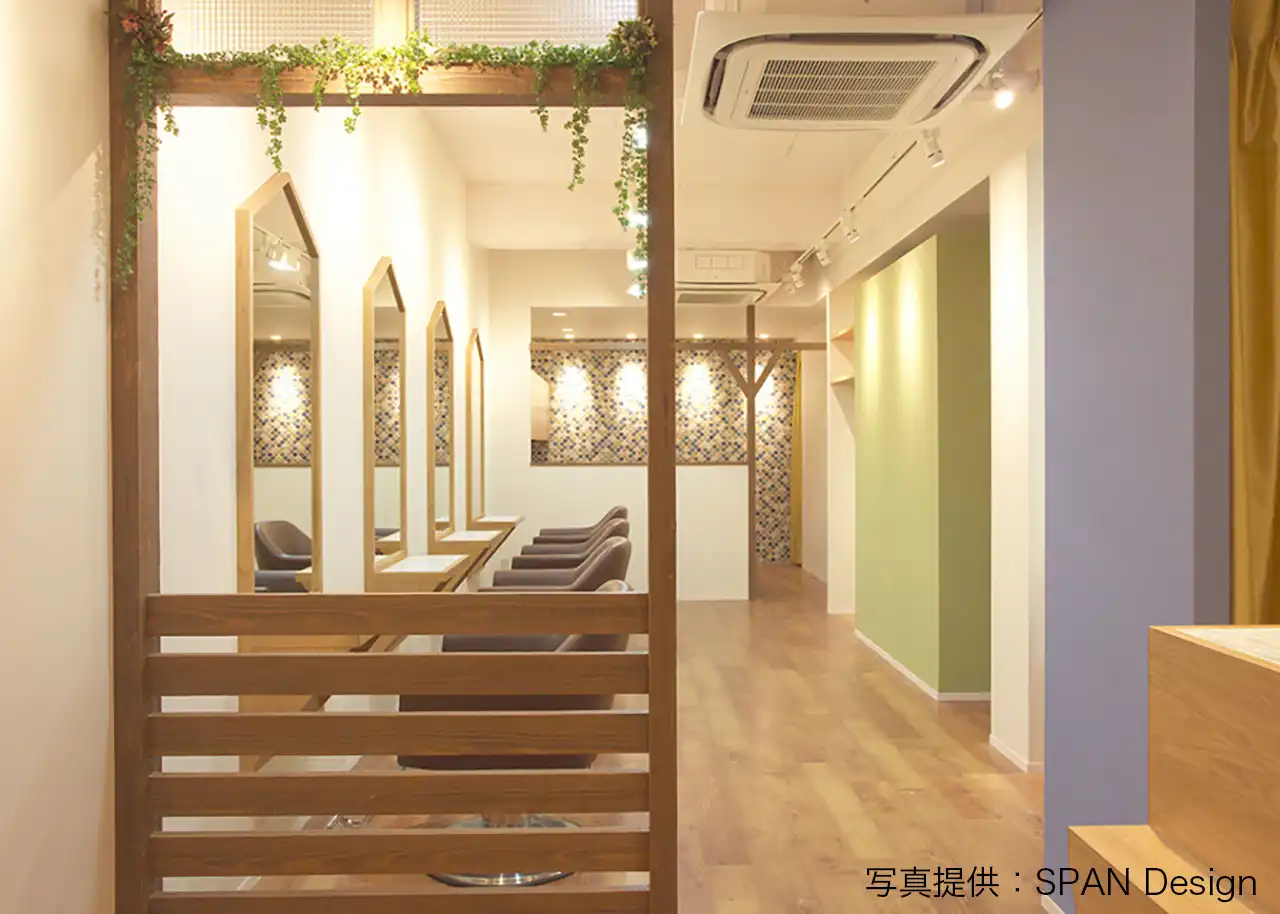 オシャレで使いやすい！美容室の内装業者を選ぶ6つのポイント | 「美容室を作ったことがある」ではなく「美容室を作っている」が重要