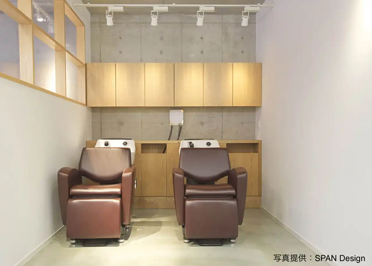 オシャレで使いやすい！美容室の内装業者を選ぶ6つのポイント | シャンプーエリア