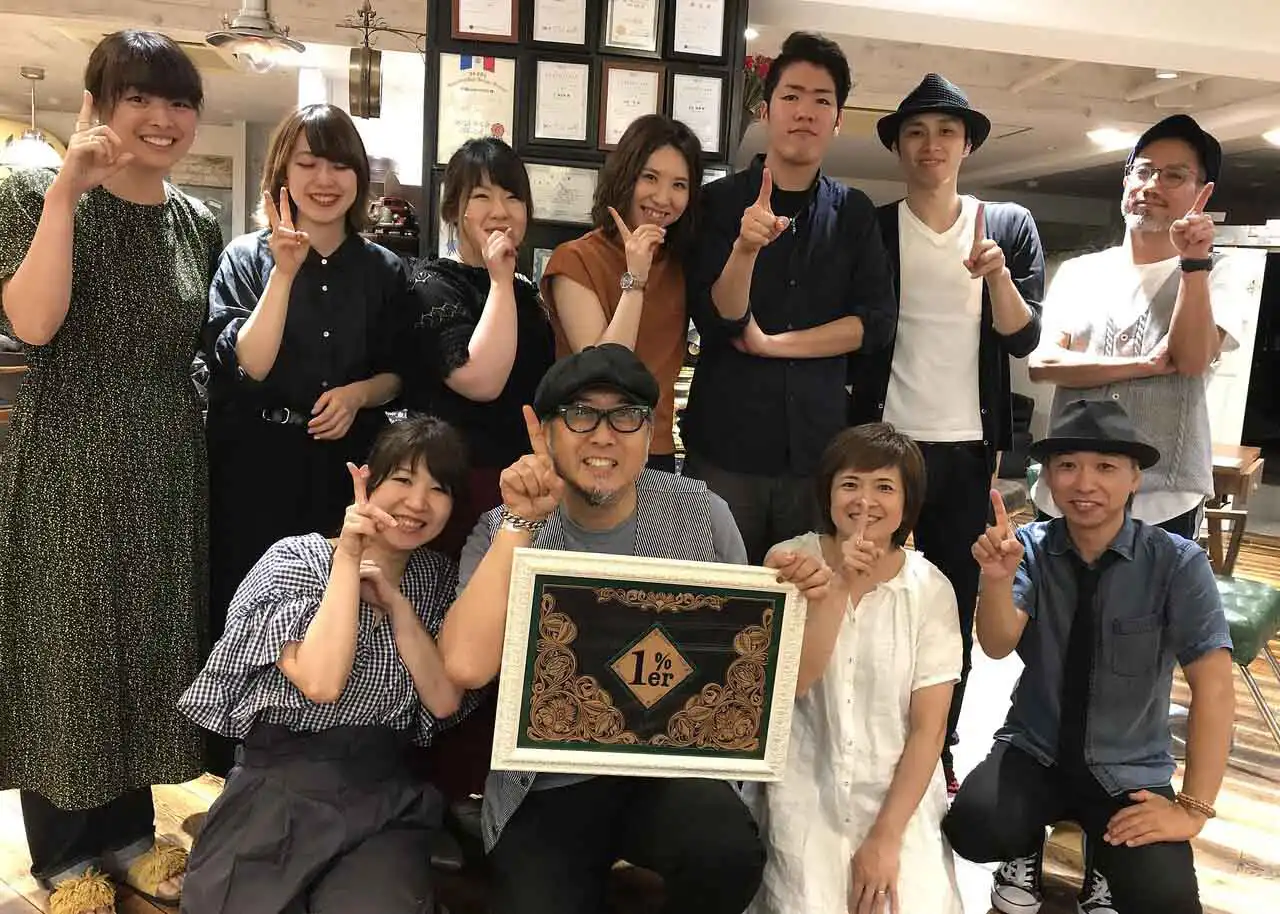 銀座周辺でオススメの美容師求人しているサロン | 1%er professional（ワンパーセンタープロフェッショナル） 
